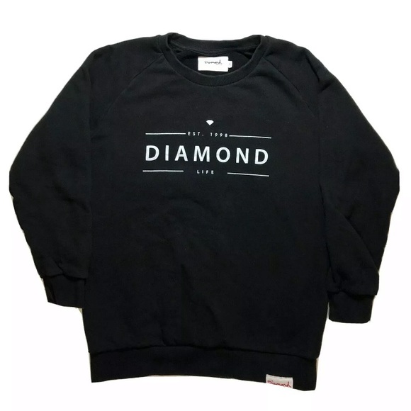 Diamond Supply Co. Tops - Diamond Supply Co. Diamond Life Crewneck
